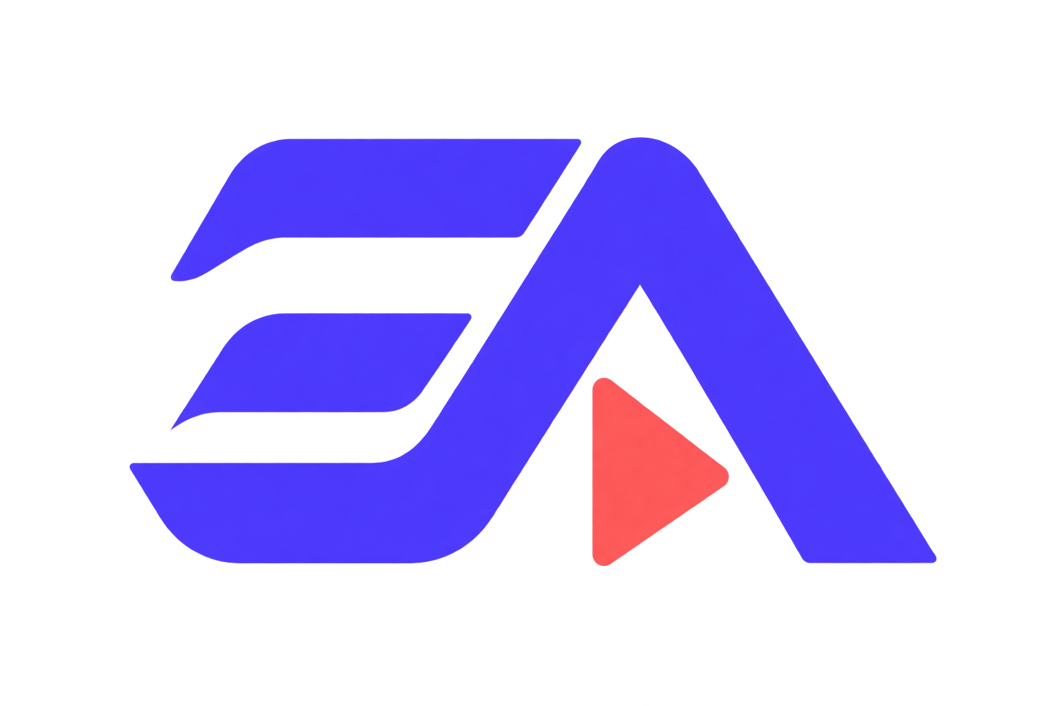 Vivid EA Monogram with Play Icon
